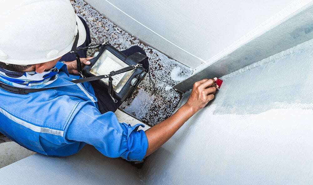 Non-Destructive Testing (NDT) checks yacht materials for hidden defects without damage. Ultrasonic testing measures hull thickness, while dye penetrant tests detect cracks in critical surfaces.